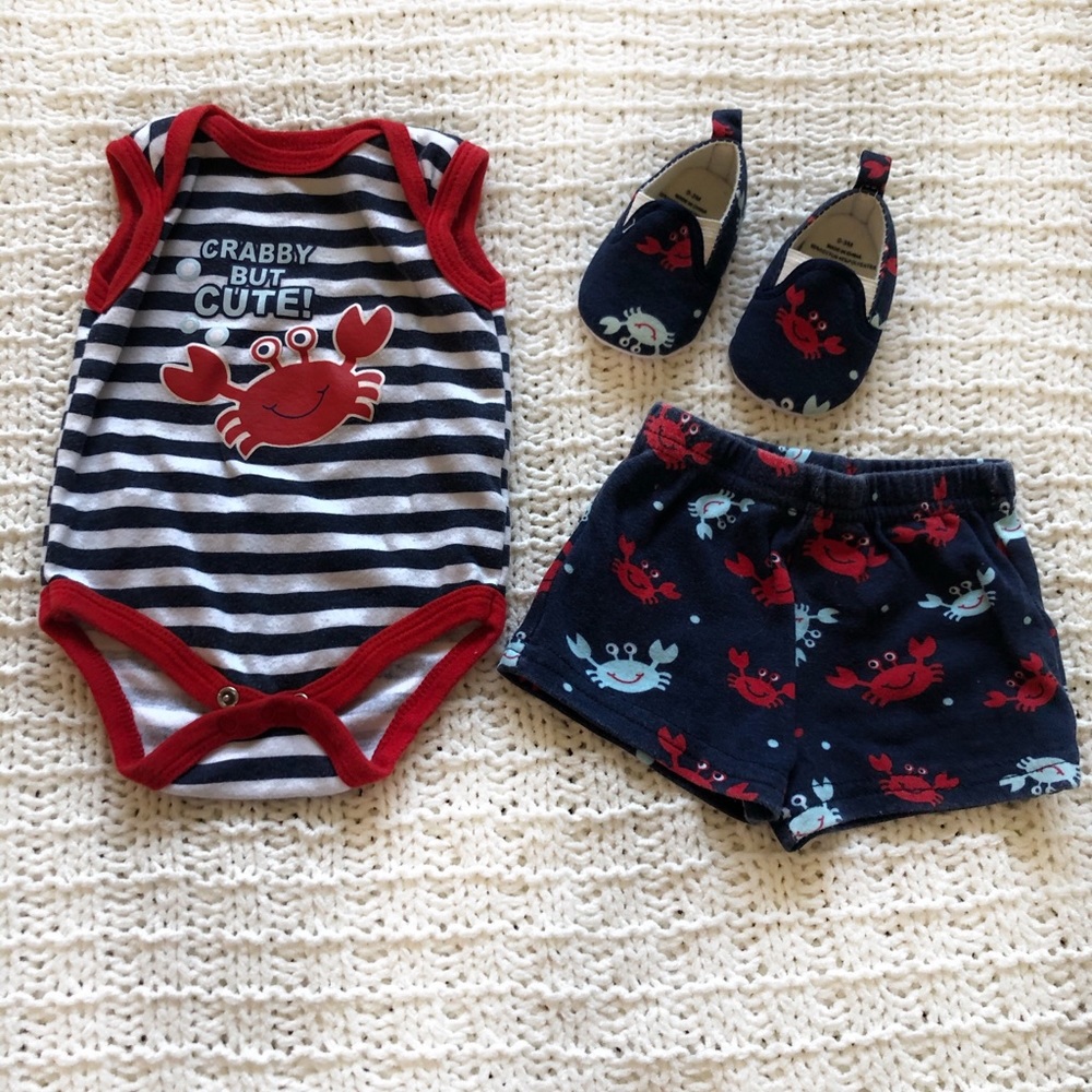 2 piece outfit with matching shoes